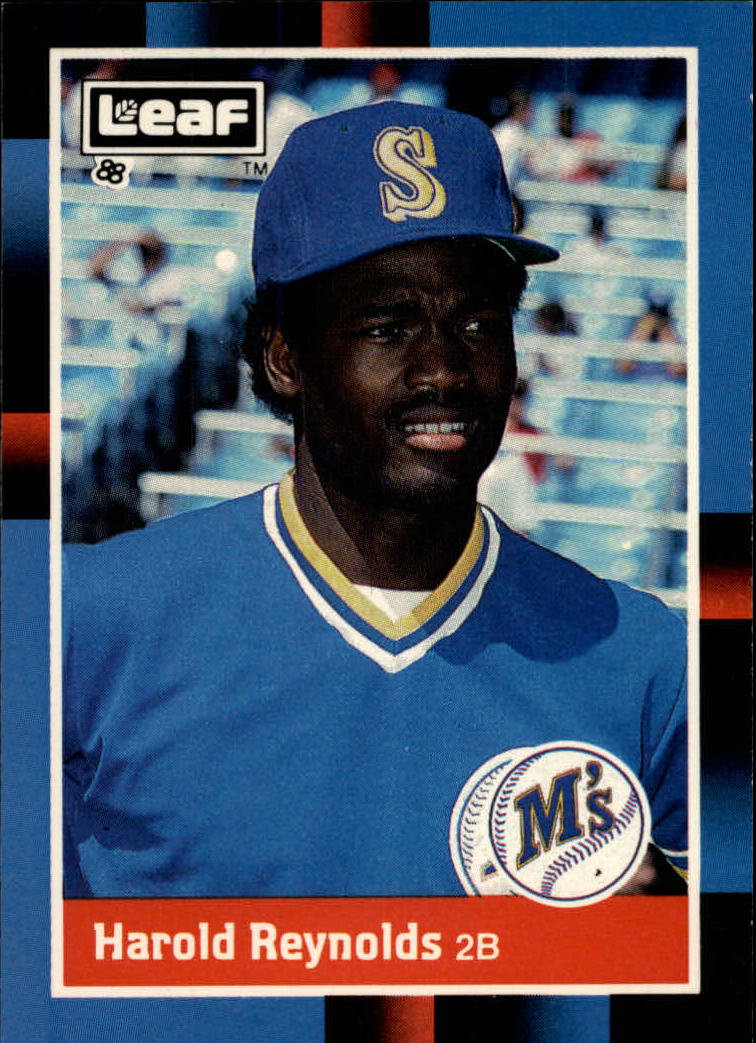 1988 Leaf/Donruss Baseball Cards       227     Harold Reynolds